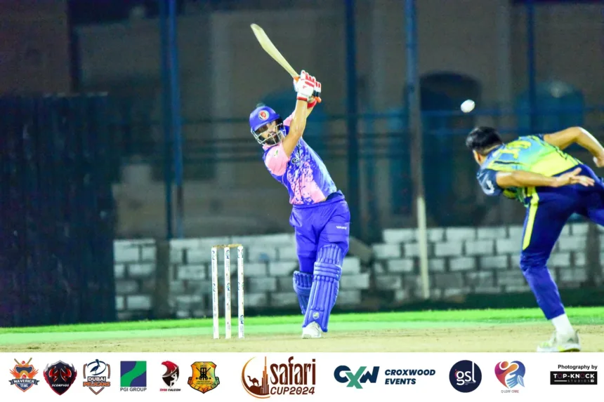 Safari T20 Cup Dubai 2024 : Dubai Pelicans Deliver Stunning Victory Over Maverick Titans in Croxwood Safari T20 Cup